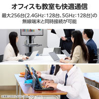 法人向け 無線アクセスポイント Wi-Fi7 マネージ ストリーム数2+2 3600Mbps WAB-BE36-M エレコム 1個（直送品）