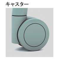 【組立設置込】コクヨ エニーテーブル 長方形 2本キャスター脚 ホワイトブラウン TAN-MK1507M1-M1M11 1台（直送品）