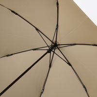 無印良品 晴雨兼用 ２通りにたためる 折りたたみ傘 親骨の長さ５５ｃｍ ダークベージュ 良品計画