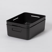 やわらかインナーボックス/ワイド浅型 ダークグレー　幅364×奥行259×高さ120mm １セット（1個×26） オリジナル