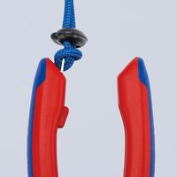 KNIPEX クニペックス コンフォートハンドル用テザーツールクリップ 10個入 レッド 006210TR 1個（直送品）