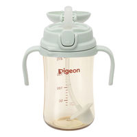 ピジョン magmag （マグマグ）成長実感 ごくごくストロー グリーン 1個