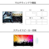 JAPANNEXT 43インチ ワイド 4K液晶モニター HDR対応 JNーIPS4302UHDR 1台