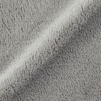 無印良品 マイクロファイバー スナップボタン付ペット用タオル 小 ４８×６８ｃｍ チャコール 良品計画