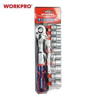 WORKPRO ワークプロ 12点組 1/2DRソケットレンチセット WP202586 1セット（直送品）