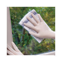 【使いきり手袋】 宇都宮製作 クイン ぴったり天然ゴム M NR0501PFーNB 1セット（1箱(100枚)×5）