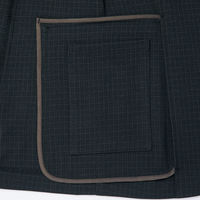 アイトス メンズノーカラージャケット チャコールグレー LL 46055-097-LL 46055 1着（直送品）