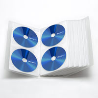 サンワサプライ ブルーレイディスク対応ファイルケース(128枚収納・クリア) FCD-FLBD128CL 1個