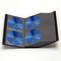 サンワサプライ ブルーレイディスク対応ファイルケース(128枚収納・ブラック) FCD-FLBD128BK 1個