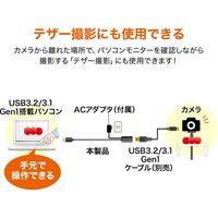 サンワサプライ USB3.2アクティブリピーターケーブル5m KB-USB-R305 1個（直送品）