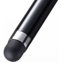 サンワサプライ シリコンゴムタッチペン(ブラック・先端直径6mm) PDA-PEN54BK 1本