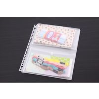 ライオン事務器 なんでもポケット A4 マチ付 30穴 NP-2M 14730 1セット(6枚:2枚×3)