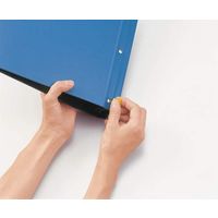 ライオン事務器 バインダー A4S 30穴 350枚収納 BD-310K 15516 1冊