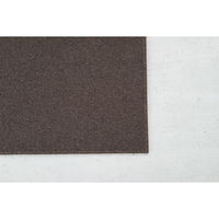 スミノエ コンシェルジュ ウールスコット プレーン 防炎 ラグ WS106 2000×2000mm ブラウン 1枚（直送品）