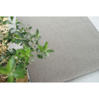 スミノエ コンシェルジュ ウールスコット ヘリンボーン 防炎 ラグ WS201 2000×2500mm グレー 1枚（直送品）