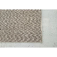 スミノエ コンシェルジュ ウールスコット ヘリンボーン 防炎 ラグ WS202 1400×2000mm ベージュ 1枚（直送品）