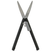 サンスター文具 左利き用 スティッキール はさみ SLARINO ブラック S3720039 1セット(1本×3)