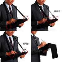 サンワサプライ ショルダーベルト付き10.1型タブレットPCケース PDA-TAB4 1個