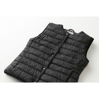 アイリスオーヤマ ウィメンズ　ヒートベストセット　XLサイズ GT21623-BKXL 1セット（直送品）