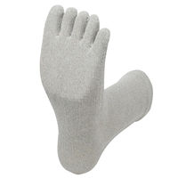 小野商事 絹さらさらソックス 5本指 AG245 1セット(1組(4足)×5)