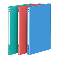 コクヨ レターファイルPPシート表紙A4縦12mmとじ2穴 フ-520G 1冊