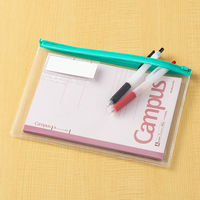 コクヨ カラーソフトクリヤーケースC(チャック付き)S型[ クケ-315G 1枚