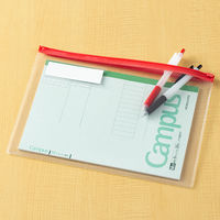 コクヨ カラーソフトクリヤーケースC(チャック付き)S型[ クケ-305R 1枚