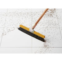 山崎産業 コンドル 自由箒Aー45 木柄  自在箒 自由箒  室内  長柄　460ｍｍ幅 1本