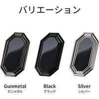 スマホリング ホールドリング Grip Ring OCTA スタンド 落下防止 スマートフォン タブレット ガンメタル（直送品）