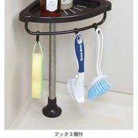 ベストコ 突っ張りコーナーラック ステンレス ND-7835 1個