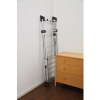 ベストコ かる~い折りたたみ ワンタッチランドリーラック ブラウン ND-9133 1個（直送品）