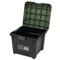 JEJアステージ アクティブストッカー400X（耐荷重80Kg） ブラックグリーン1個