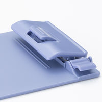 リヒトラブ クリップボード 伝票サイズ A960U-23 1箱（10枚） ブルーバイオレット