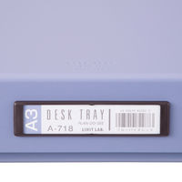リヒトラブ デスクトレー A3 ブルーバイオレット A718 1個
