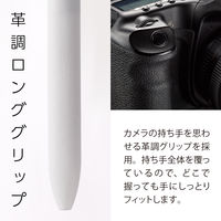 ぺんてる Calme（カルム）3色ボールペン 0.5mm グレイッシュホワイト軸 BXAC35W 10本