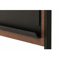 アール・エフ・ヤマカワ ミーツ 案内板A4ウォルナット RFMIB-A4DM 1台 幅300×奥行320×高さ1115mm 掲示板 マグネット付き