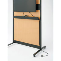 プラス ディスプレイパーティション ディスプレイセット 幅950×奥行560×高さ1840mm WBC-D-0918MMK-DISP 1台（直送品）