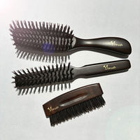 好川産業 最高級猪毛黒檀ヘアブラシ 47033 1個（直送品）