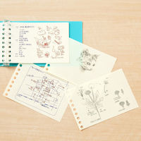 マルマン ミニサイズ クロッキーリーフミニ L1437A 1セット(10パック)（直送品）