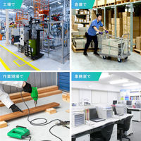 サンワサプライ  防塵延長コード（3個口・10m） TAP-EX36B-10（直送品）