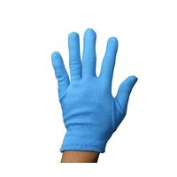 ウインセス 綿スムス マチ無し手袋 青 M 1袋(12双入) * 1袋 69-7618-88（直送品）