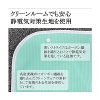 ウインセス クリーンルーム用ひざ掛け(ライトグリーン) * 1枚 69-7618-84（直送品）