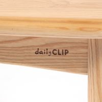 (daily CLIP)アッシュキッズスクエアデスク ナチュラル studio CLIP