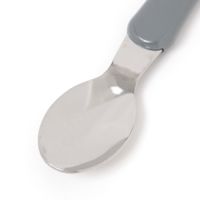 (らこれキッズ)カラーハンドルスプーン チャコール LAKOLE/ラコレ