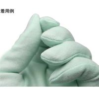 ウインセス 綿スムスマチ無し手袋 ライトグリーン M 12双入 * 1セット 69-2206-15（直送品）