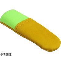 ウインセス 牛革指サック 女性 人差指用 グリーン 1袋(10本入) * 1袋 69-4690-07（直送品）