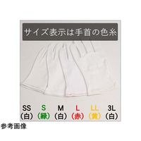 ウインセス 綿スムス マチナシ手袋 L 1袋(12双入) 1210-L 1袋(12双) 69-4690-34（直送品）