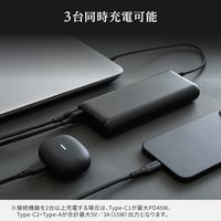 オウルテック バッテリー残量が数値で分かる 20000mAh PD60W モバイルバッテリー OEC-LPB20017-BK 1個