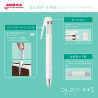 ゼブラ 多機能ペン ブレン4+S 0.5mm 限定 ムーミン ミントグリーン B4SAS88ーMMーMG 1本