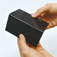 マグエックス 超強力マグネットシート【滑り止め加工】粘着付 2片 AGWF-2 1枚